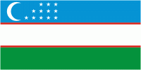 Флаг Узбекистана